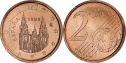 World Coins - Spain, Juan Carlos I, 2 Euro Cent, 1999, Madrid, , Copper Plated Steel