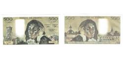 World Coins - France, 500 Francs, Pascal, 1984, A.207, UNC(63), Fayette:71.31, KM:156e