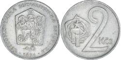 World Coins - Coin, Czechoslovakia, 2 Koruny, 1976