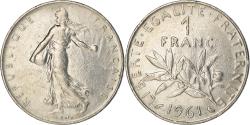 World Coins - Coin, France, Semeuse, Franc, 1961, Paris, , Nickel, KM:925.1