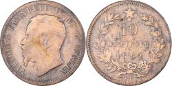 World Coins - Coin, Italy, Vittorio Emanuele II, 10 Centesimi, 1862, Milan, , Copper
