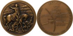 World Coins - France, Medal, Napoleon I, Bataille d'Eylau, 1991, Bronze,