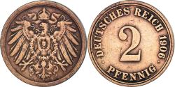 World Coins - Coin, Germany, 2 Pfennig, 1906
