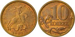 World Coins - Coin, Russia, 10 Kopeks, 1997, Saint-Petersburg, , Brass, KM:602