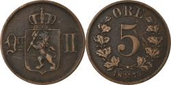 World Coins - Coin, Norway, 5 Öre, 1875, , Bronze, KM:349