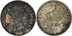 World Coins - Coin, France, Napoleon III, Napoléon III, 20 Centimes, 1867, Strasbourg