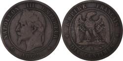 World Coins - Coin, France, 10 Centimes, 1862, Paris, , Bronze, KM:798.1, Gadoury:253