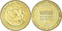 World Coins - France, Token, Touristic token, Rose de Provins - Provins, Arts & Culture, 2016