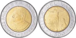 World Coins - Coin, VATICAN CITY, John Paul II, 500 Lire, 1987, , Bi-Metallic, KM:204