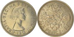 World Coins - Coin, Great Britain, Elizabeth II, 6 Pence, 1967, , Copper-nickel