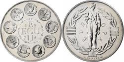 World Coins - France, Medal, Ecu Europa, Europe debout, 1979, Copper-nickel, Rodier,