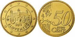 World Coins - Slovakia, 50 Euro Cent, 2013, Kremnica, BU, , Nordic gold, KM:100