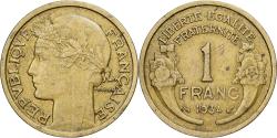 World Coins - France, Morlon, Franc, 1934, , Aluminum-Bronze, KM:885, Gadoury:470