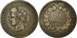 World Coins - Coin, France, Cérès, 10 Centimes, 1876, Paris, , Bronze, KM:815.1
