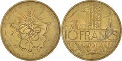 World Coins - Coin, France, Mathieu, 10 Francs, 1984, , Nickel-brass, KM:940
