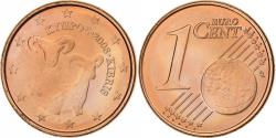 World Coins - Cyprus, 1 Centime, 2008, Vantaa, Copper Plated Steel,