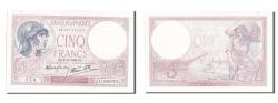 World Coins - Banknote, France, 5 Francs, 5 F 1917-1940 ''Violet'', 1939, 1939-11-02, UNC(63)