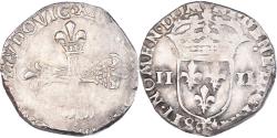 World Coins - Coin, France, Louis XIII, 1/4 Ecu, Nantes, , Silver, Gadoury:27