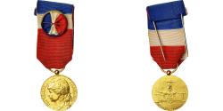 World Coins - France, Médaille d'honneur du travail, Medal, 2006, Very Good Quality, Gilt