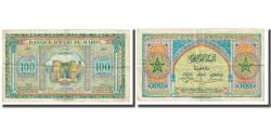 World Coins - Banknote, Morocco, 100 Francs, 1943, 1943-05-01, KM:27A, EF(40-45)