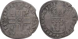 World Coins - France, Louis XIV, Sol de 15 deniers ou quinzain, 1693, Toulouse