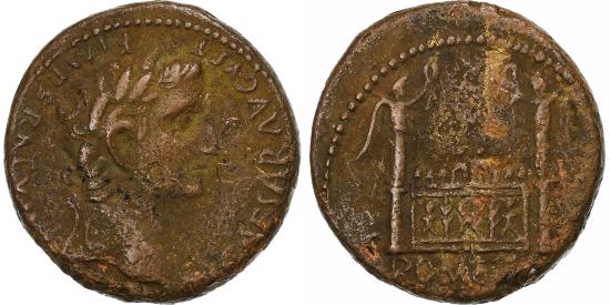 その他 OZWRT TheCaudexMan Baronii var Windsorii Tiberius, As, 9-14, Lugdunum, Bronze, , RIC:238a | Roman