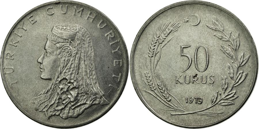 TURKEY TURQUIE 50 kurus 1973 ca 