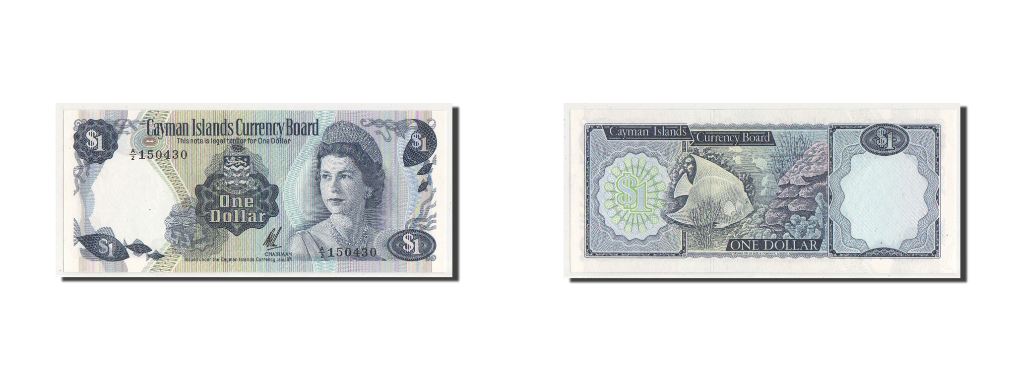 Banknote, Cayman Islands, 1 Dollar, 1971, UNC(64) | World Paper Money