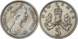 World Coins - Great Britain, Elizabeth II, 5 New Pence, 1968, Copper-nickel, , KM:911