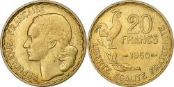 World Coins - France, 20 Francs, Guiraud, 1950, Paris, Aluminum-Bronze, , KM:916.1