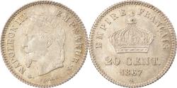World Coins - Coin, France, Napoleon III, Napoléon III, 20 Centimes, 1867, Paris,