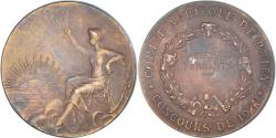 World Coins - France, Medal, Comice Agricole de Briey, Maréchaux Ferrants, 1921 sur 1914