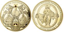 World Coins - Vatican, Medal, Canonisation par François, 2014, Bronze,