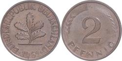World Coins - Coin, Germany, 2 Pfennig, 1961