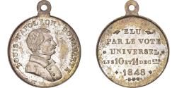 World Coins - France, Medal, Louis Napoléon Bonaparte, Elu à l'Assemblée Nationale, 1848