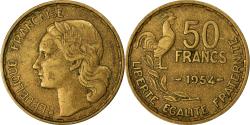World Coins - Coin, France, Guiraud, 50 Francs, 1954, Paris, , Aluminum-Bronze