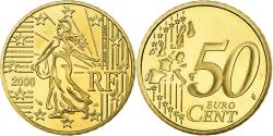 World Coins - France, 50 Euro Cent, 2006, BE, , Brass, KM:1287