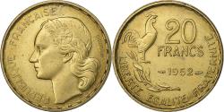 World Coins - France, 20 Francs, Guiraud, 1952, Paris, Aluminum-Bronze, , KM:917.1