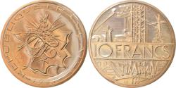 World Coins - Coin, France, Mathieu, 10 Francs, 1981, FDC, , Nickel-brass, KM:940