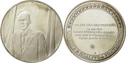 World Coins - France, Medal, Les Présidents de la République, Valery Giscard d'Estaing