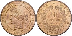 World Coins - France, 10 Centimes, Cérès, 1890, Paris, Bronze, , Gadoury:265a