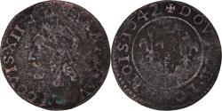 World Coins - Coin, France, Louis XIII, Double Tournois, 1642, , Copper, CGKL:514