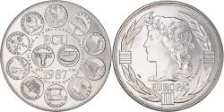 World Coins - France, Medal, Ecu Europa, Marianne, 1987, Rodier, , Copper-nickel