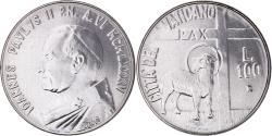 World Coins - Coin, VATICAN CITY, John Paul II, 100 Lire, 1984, Roma, , Stainless