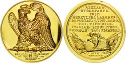 World Coins - France, Medal, Napoléon Ier, Traité de Campo-Formio, Denon, Restrike,