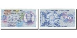 World Coins - Banknote, Switzerland, 20 Franken, 1974, 1974-02-07, KM:46v, AU(50-53)