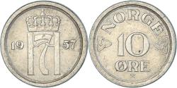 World Coins - Coin, Norway, 10 Öre, 1957