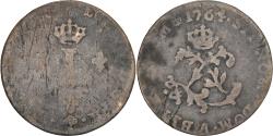 World Coins - France, Louis XV, 2 Sols, Double sol (2 sous) en billon, 1764, Paris, Billon