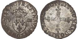 World Coins - France, Henri IV, 1/8 Ecu, 1603, Poitiers, Silver, , Gadoury:583
