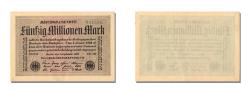 World Coins - Banknote, Germany, 50 Millionen Mark, 1923, KM:109f, UNC(65-70)